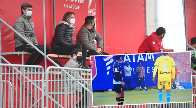 Ricardo Gareca y Jefferson Farfán llamaron la atención en partido jugado en la Videna. Ricardo Gareca y Jefferson Farfán llamaron la atención en partido jugado en la Videna.