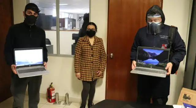 Magistrados y trabajadores del Poder Judicial del Callao recibieron laptops para continuar con trabajo remoto Magistrados y trabajadores del Poder Judicial del Callao recibieron laptops para continuar con trabajo remoto