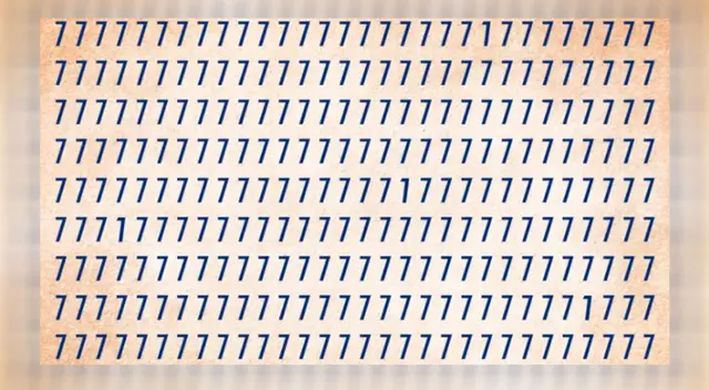 Reto visual: Sopa de números 7. Reto visual: Sopa de números 7.