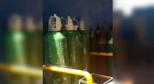 Los balones de oxígeno eran ofrecidos a 5 mil soles. Los balones de oxígeno eran ofrecidos a 5 mil soles.