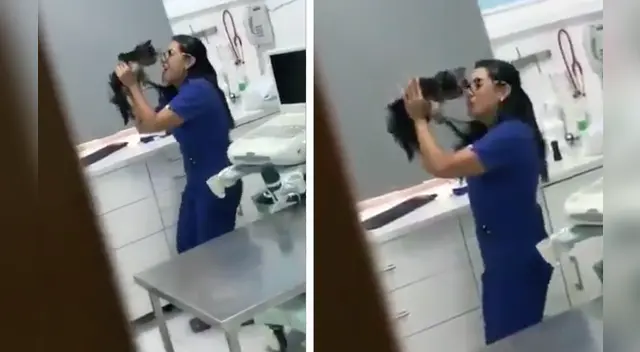 El clip cuenta con más de un millón de visualizaciones. El clip cuenta con más de un millón de visualizaciones.