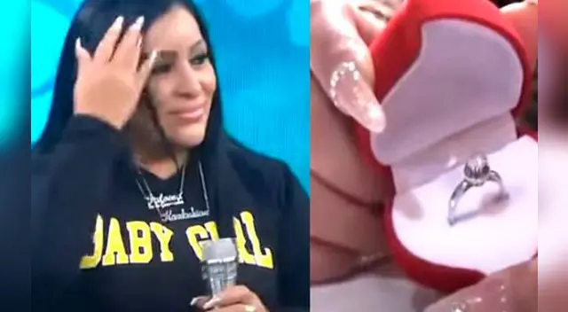 Paloma de la Guaracha sorprendida por anillo de compromiso de S/90 soles Paloma de la Guaracha sorprendida por anillo de compromiso de S/90 soles