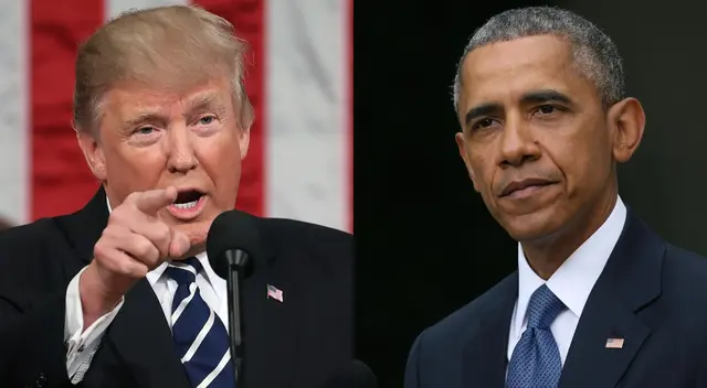 Barack Obama le cedió el poder a Donald Trump en el 2017.
