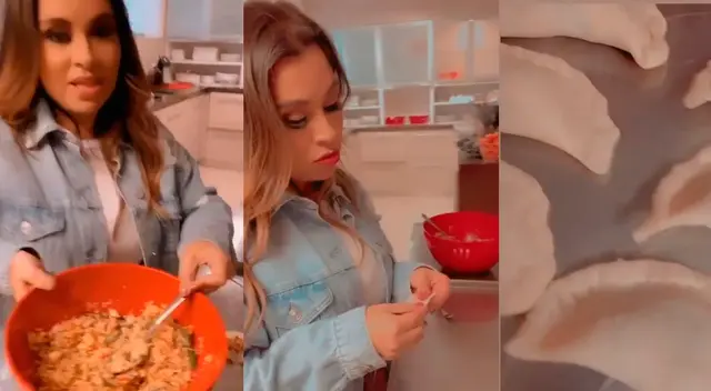 Ethel Pozo está que raya con sus empanadas. Ethel Pozo está que raya con sus empanadas.