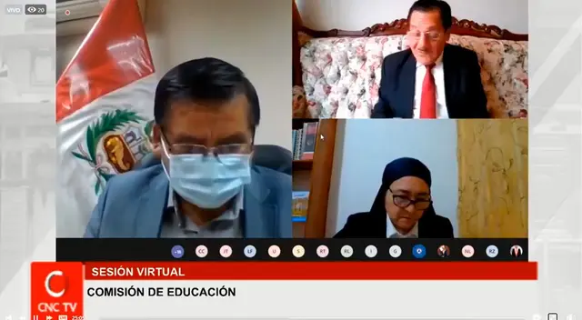 Parlamentario, quién aun se desconoce su identidad, lanzó desafortunada frase en plena sesión virtual del Congreso. Parlamentario, quién aun se desconoce su identidad, lanzó desafortunada frase en plena sesión virtual del Congreso.