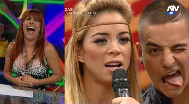 La conductora Magaly Medina troleó a Sheyla Rojas por comentar la transmisión en vivo de Maluma, recordando su acercamiento al trabajar juntos.