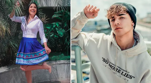 Tula Rodríguez se emocionó al bailar junto a Tiktoker Samuel López.