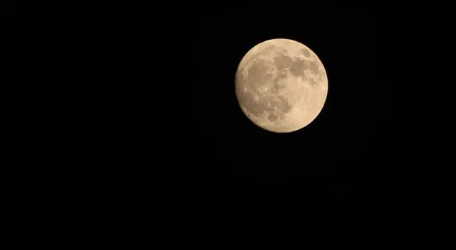 La Luna en perigeo se pudo ver hoy en Perú a las 5:59 a.m.
