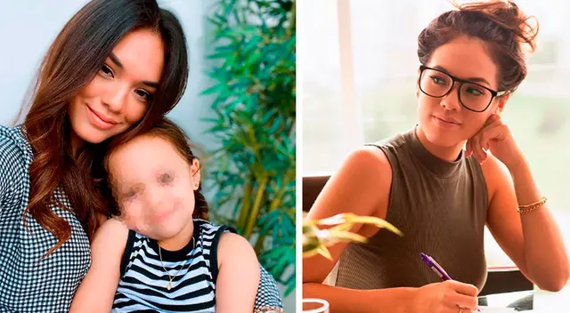 Jazmín Pinedo orgullosa de su hija por diploma.