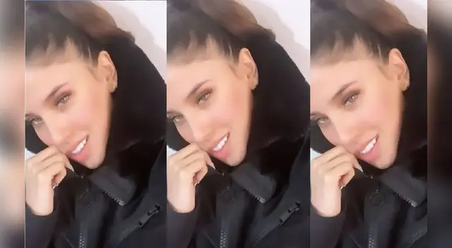 Yahaira Plasencia feliz por regresar a su país.