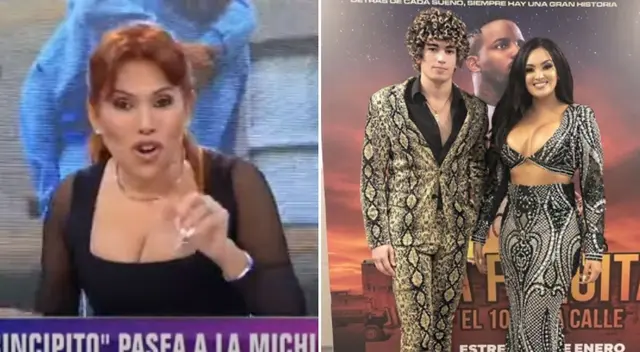 Magaly Medina no se aguantó los comentarios y lanzó sus opiniones sobre la romántica relación de Michelle Soifer y Giuseppe Benignini. Magaly Medina no se aguantó los comentarios y lanzó sus opiniones sobre la romántica relación de Michelle Soifer y Giuseppe Benignini.