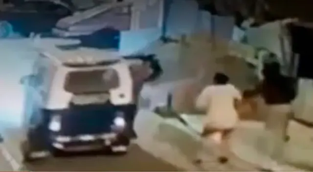 Robo con arma en Chorrillos. Robo con arma en Chorrillos.