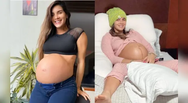 Korina borra las estrías de su barriga de embarazo en sus fotos y fans lo notan