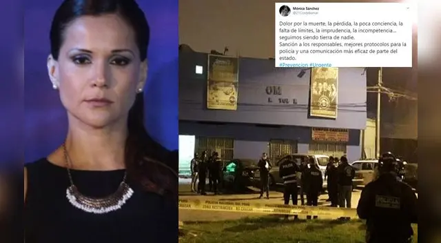 Mónica Sánchez sobre el estado de emergencia: “Seguimos siendo tierra de nadie” Mónica Sánchez sobre el estado de emergencia: “Seguimos siendo tierra de nadie”