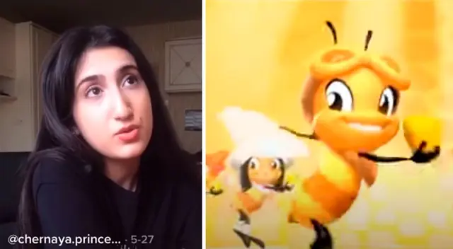 La usuaria @chernaya.princessa es quien interpreta la canción de “Miel Pops”.  La frase de “Mi pan, su, su, sum” no hace referencia a ningún pan.