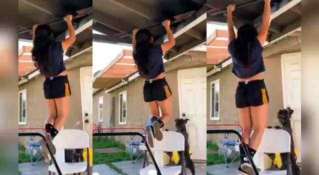 La escena causó el asombro de varios usuarios en las redes sociales. La escena causó el asombro de varios usuarios en las redes sociales.