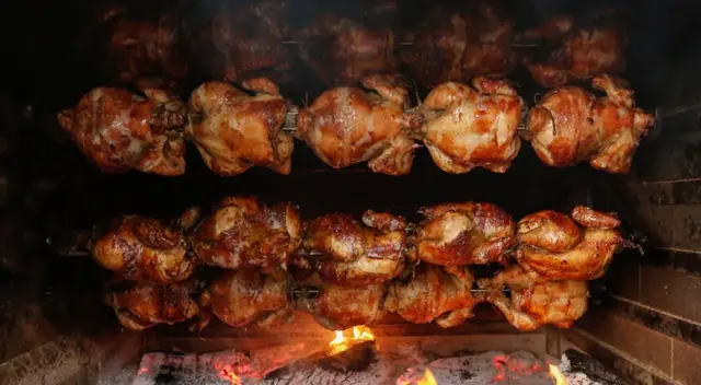 En Youtube, se hizo viral un plato de Pollo a la Brasa por su peculiar tamaño y precio en San Martín de Porres. En Youtube, se hizo viral un plato de Pollo a la Brasa por su peculiar tamaño y precio en San Martín de Porres.