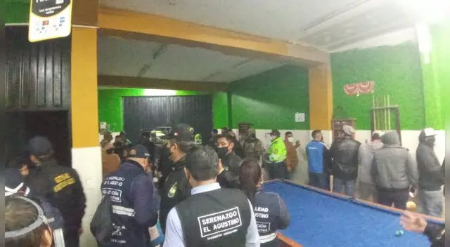 Billar era usado como bar en El Agustino Billar era usado como bar en El Agustino