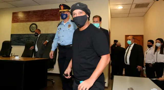 Ronaldinho en libertad.