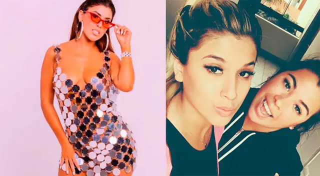 Yahaira Plasencia disfruta de la compañía de su hermana. Yahaira Plasencia disfruta de la compañía de su hermana.