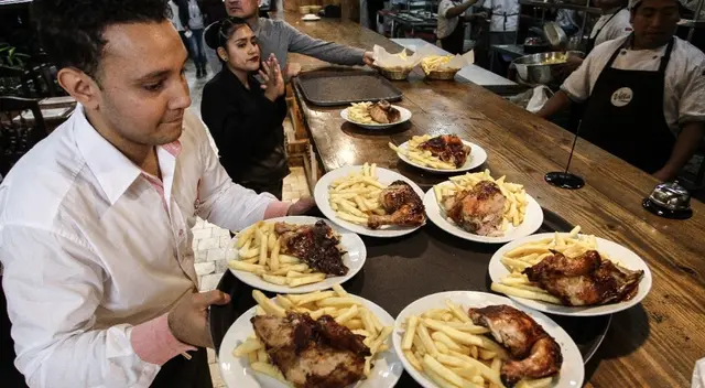 El Pollo a la Brasa causó impresión en muchos internautas. El Pollo a la Brasa causó impresión en muchos internautas.