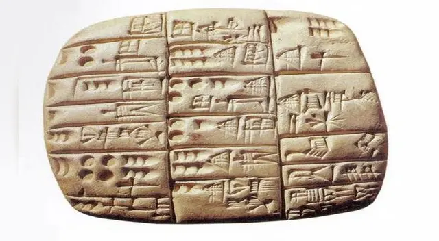 Primeros vestigios de Escritura hallados.