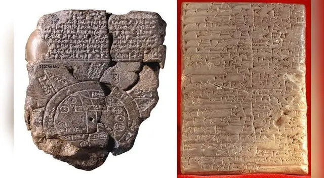 Escritura cuneiforme.