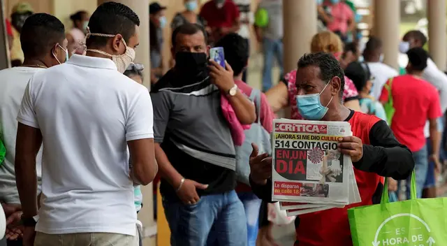 Las autoridades de Panamá ampliaron la toma de pruebas a los asintomáticos. Las autoridades de Panamá ampliaron la toma de pruebas a los asintomáticos.