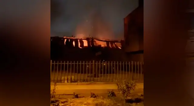Reportan incendio de grandes proporciones en Santa Clara