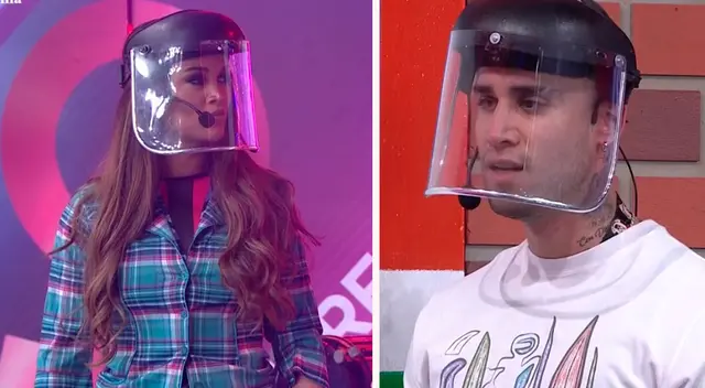 Angie Arizaga y Jota Benz realizan romántica escena. Angie Arizaga y Jota Benz realizan romántica escena.