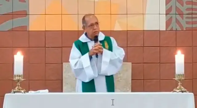 Sacerdote arremete contra los fieles que no acuden a misa por la pandemia Sacerdote arremete contra los fieles que no acuden a misa por la pandemia