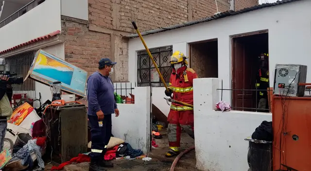 Incendio en VES, dejó una víctima.