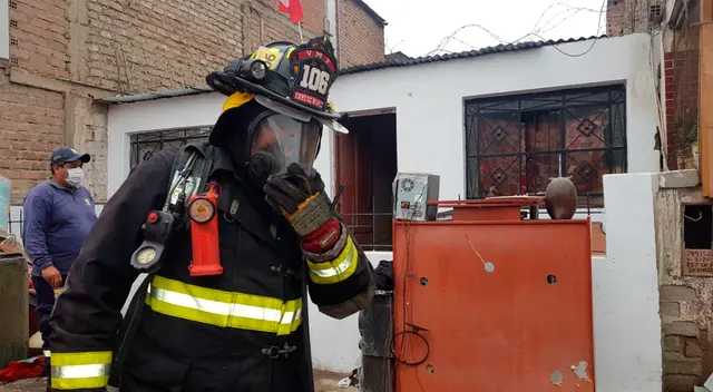 Incendio en VES, dejó una víctima.