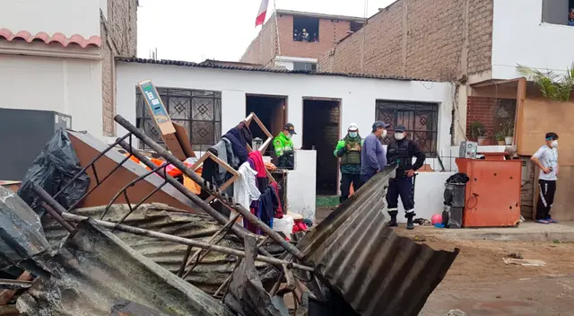 Incendio en VES, dejó una víctima.