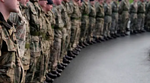 El aerosol fue dado al ejército británico para protegerse del coronavirus COVID-19.