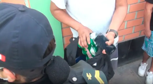 Intervienen a dos tenderos en Surco. Intervienen a dos tenderos en Surco.