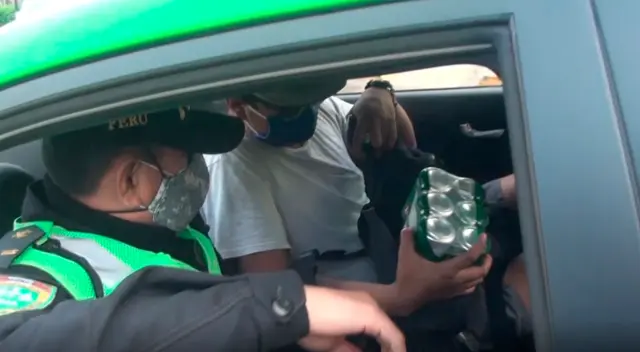 Intervienen a dos tenderos en Surco. Intervienen a dos tenderos en Surco.