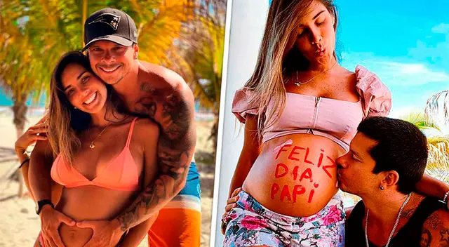 Korina Rivadeneira a pocos días de tener a su bebé. Korina Rivadeneira a pocos días de tener a su bebé.