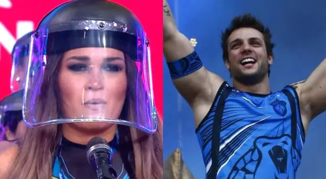 La chica reality Angie Arizaga utilizó el apellido de su ex pareja, Nicola Porcella, para ganar una competencia, y dejó boquiabiertos a todos en el set.