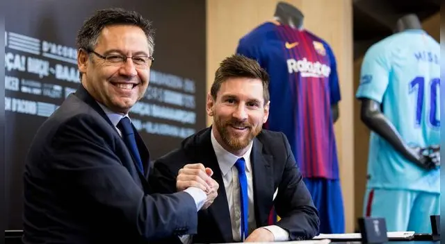 Messi no tiene una buena relación con el presidente del Barza Messi no tiene una buena relación con el presidente del Barza