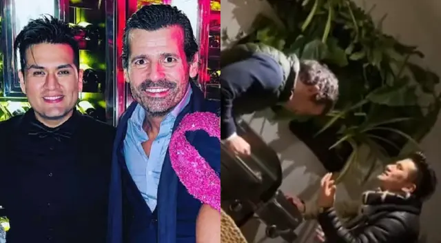 El cantante Deyvis Orosco demostró que ya es parte de la familia de su pareja Cassandra Sánchez, al cantar junto a su padre Fernando, durante una fiesta. El cantante Deyvis Orosco demostró que ya es parte de la familia de su pareja Cassandra Sánchez, al cantar junto a su padre Fernando, durante una fiesta.