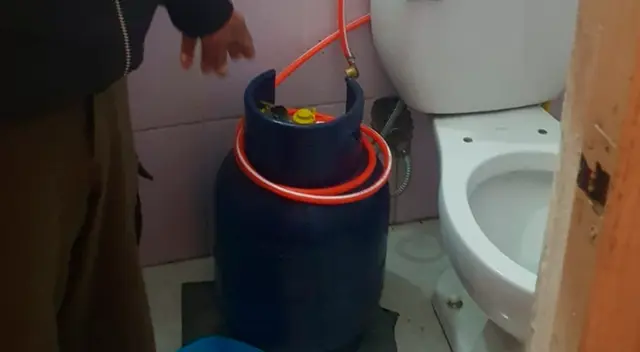 Incautan balones de gas en almacén clandestino. Incautan balones de gas en almacén clandestino.