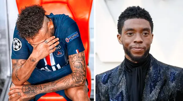 Neymar lamenta la muerte del actor.