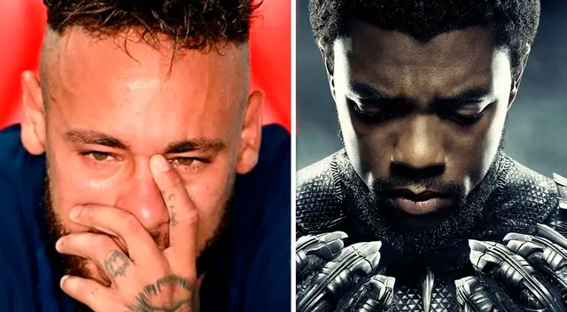 El 10 del PSG triste por la muerte de Chadwick Boseman.