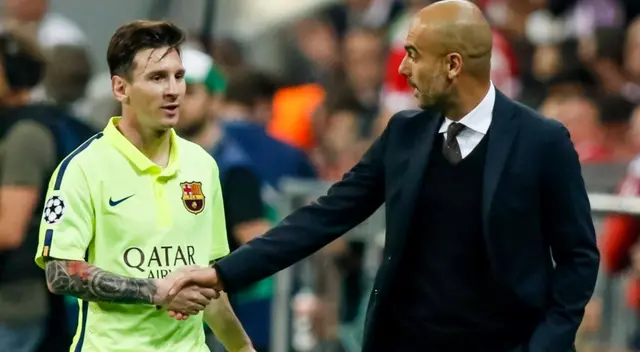 Messi se juntaría con Guardiola.