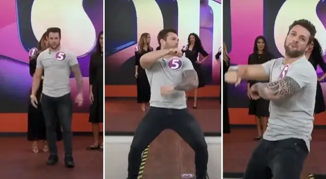 Nicola Porcella participó en el programa de Laura en México y dejó a la audiencia impactada con sus sensuales movimientos. Nicola Porcella participó en el programa de Laura en México y dejó a la audiencia impactada con sus sensuales movimientos.