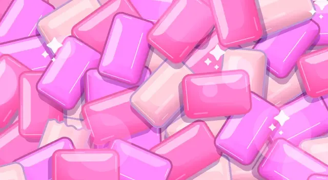 Encuentra todos los chicles mordidos de la imagen Encuentra todos los chicles mordidos de la imagen