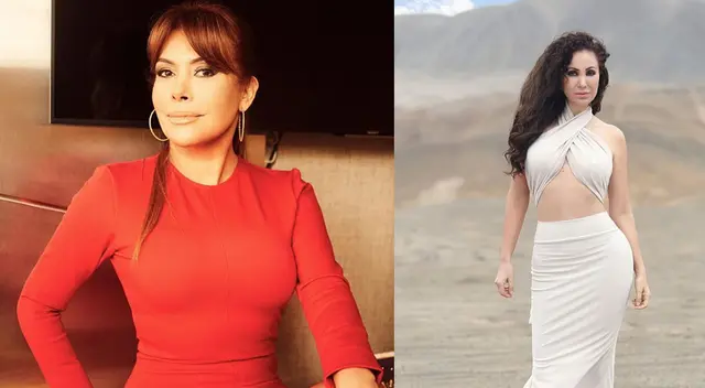 Janet Barboza arremete contra Magaly Medina. Janet Barboza arremete contra Magaly Medina.