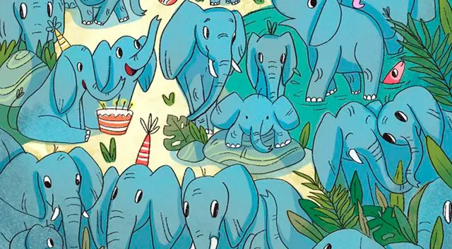 ¿Lograrás encontrar al rinoceronte escondido? ¿Lograrás encontrar al rinoceronte escondido?