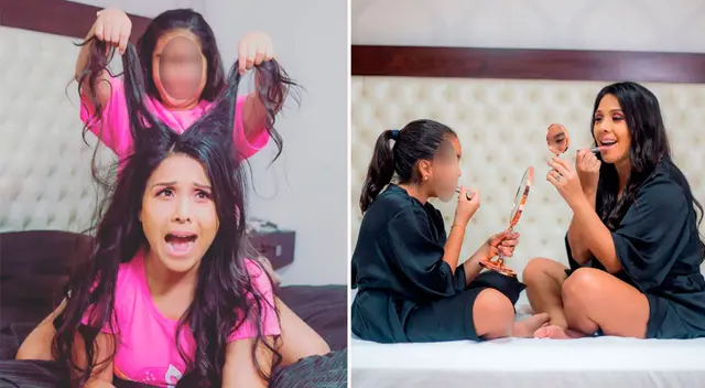 Tula Rodríguez realiza ejercicios junto a su hija. Tula Rodríguez realiza ejercicios junto a su hija.